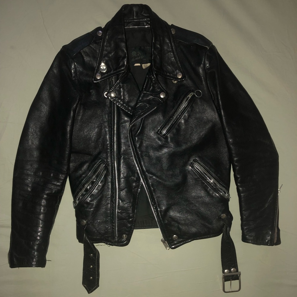 Black Brook Leather Sportswear Jacket
